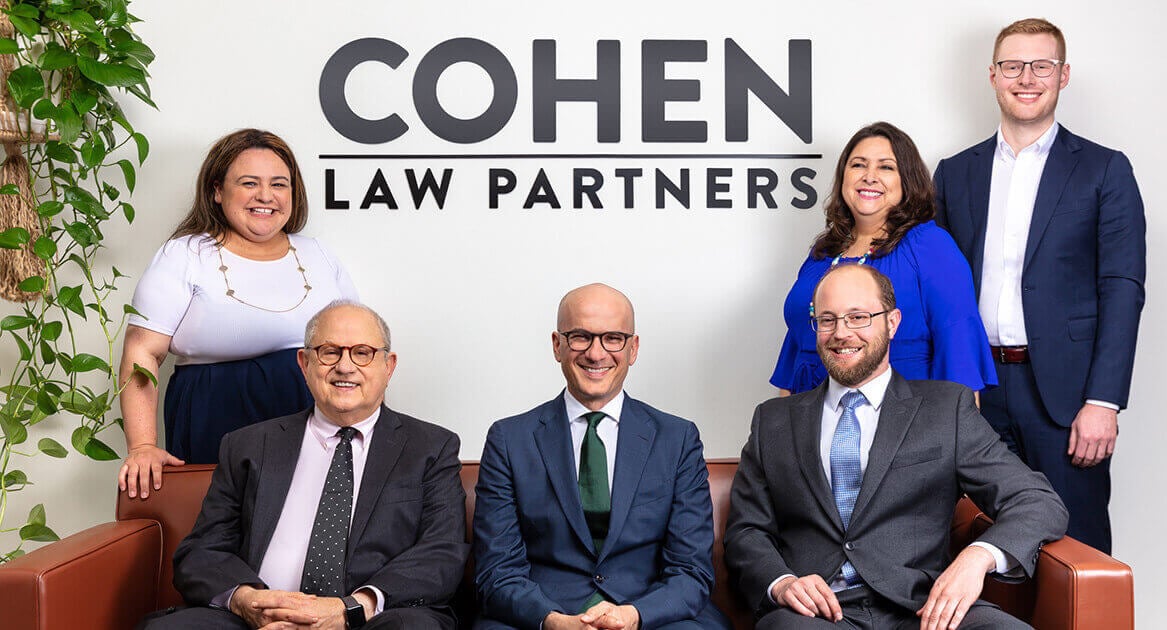 Group Photo of professionals at Cohen Law Partners